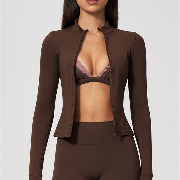 The Seraphine Jacket Sports Bra Shorts 3-Piece Set