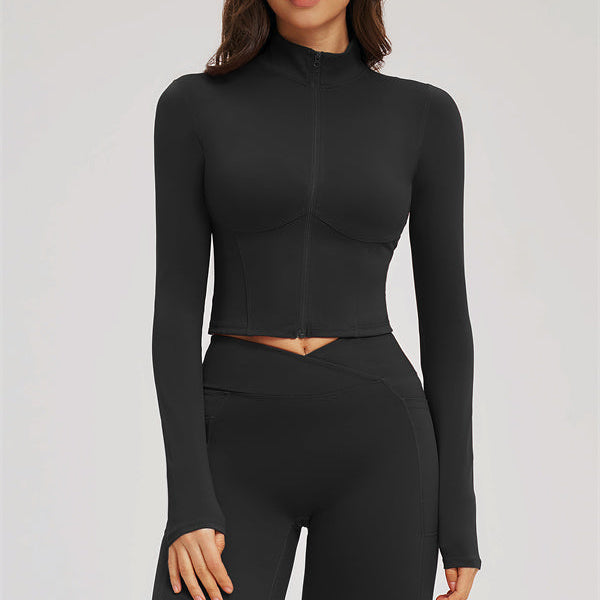 The Sizzle Zip Jacket Flared Leggings 2-Piece Set