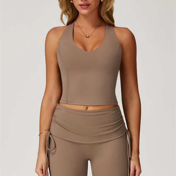 The Echo Tank Top Flared Leggings 2-Piece Set