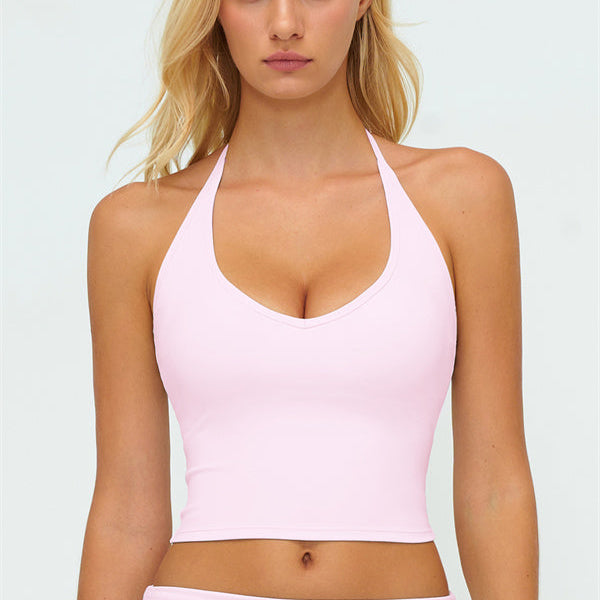 The Twirl Halter Tank Top