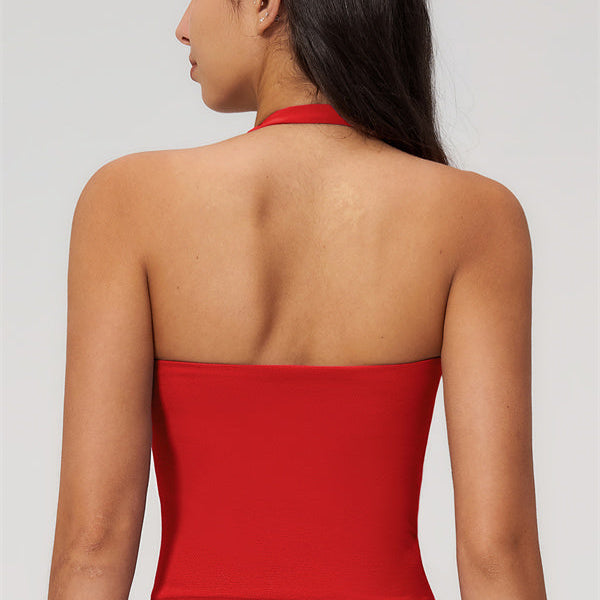 The Empower Halter Crop Top