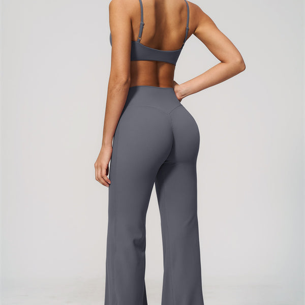 The Zura Sports Bra Flared Leggings 2-Piece Set