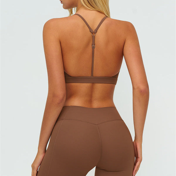 The Lushness Y-Back Sports Bra Leggings 2-Piece Set