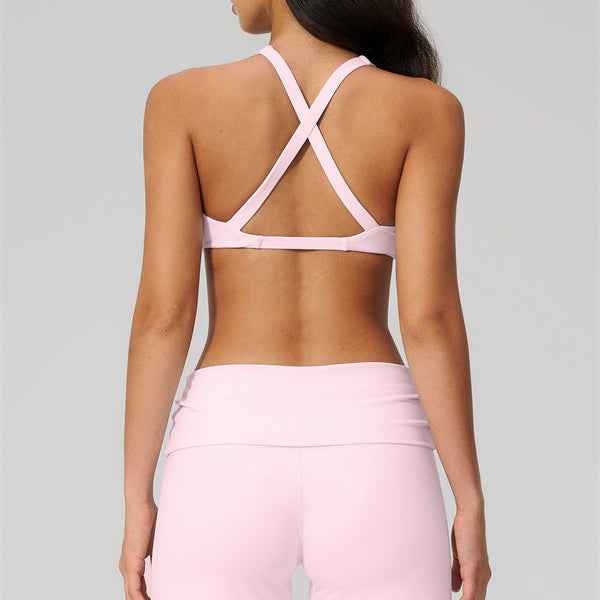 The Daring Sports Bra Straight Leg Pants 2-Piece Set