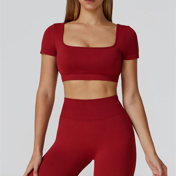 The Reign Crop Top Leggings 2-Piece Set