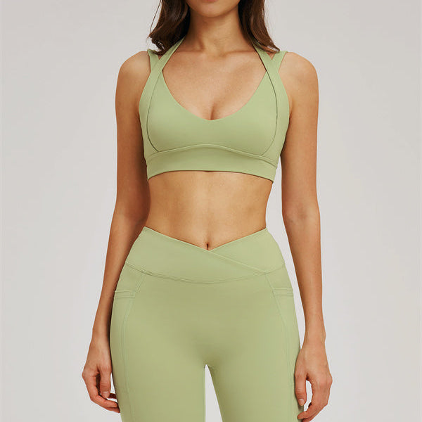 The Sizzle Sports Bra Flared Leggings 2-Piece Set