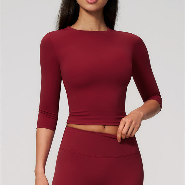 The Natalia Half-Sleeve Top Shorts 2-Piece Set