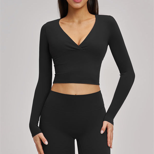 The Swoon Long Sleeve Crop top Leggings 2-Piece Set