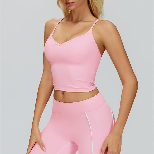 The Whisper Crop Top Leggings 2-Piece Set