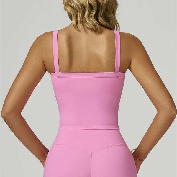 The Flourish Crop Tank Shorts 2-Piece Set