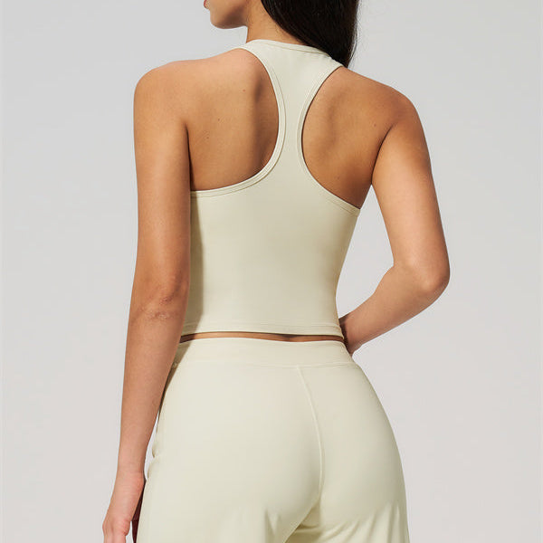 The Revive Crop Top Straight Leg Pants 2-Piece Set