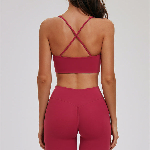 The Kinetic Cross Back Sports Bra Leggings 2-Piece Set
