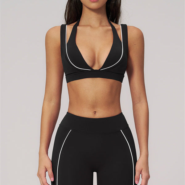 The Clarity Contour Line Sports Bra Leggings 2-Piece Set