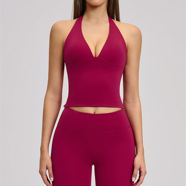 The Zestful Tank Top Flared Leggings 2-Piece Set