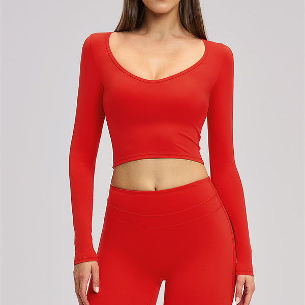 The Stride Long Sleeve T-shirt Flared Leggings 2-Piece Set