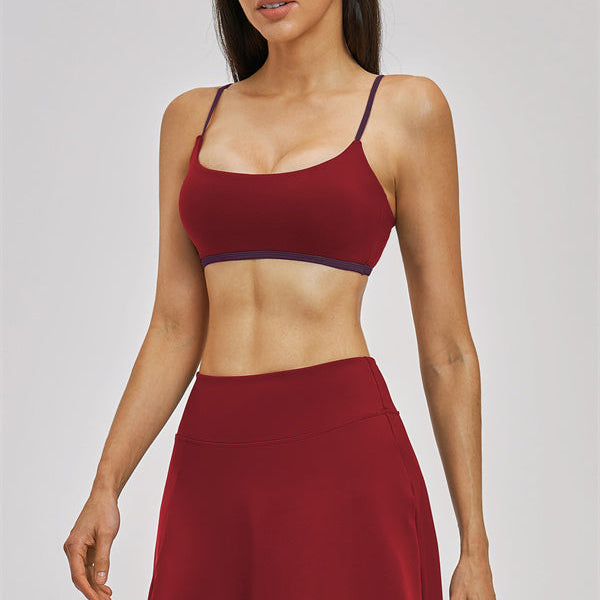 The Seraphine Sports Bra Skirt 2-Piece Set