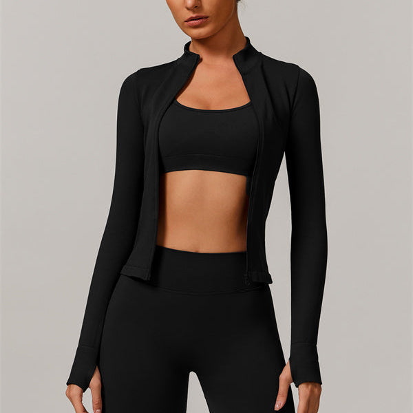The Nova Luxe Jacket Sports Bra Leggings 3-Piece Set