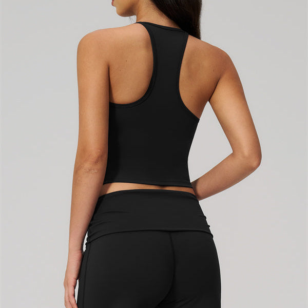 The Daring Tank Top Straight Leg Pants 2-Piece Set