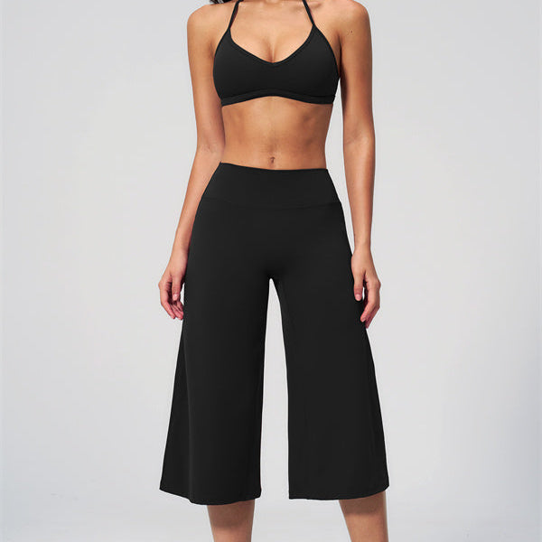 The Nexus Sports Bra Wide-Leg Crop 2-Piece Set