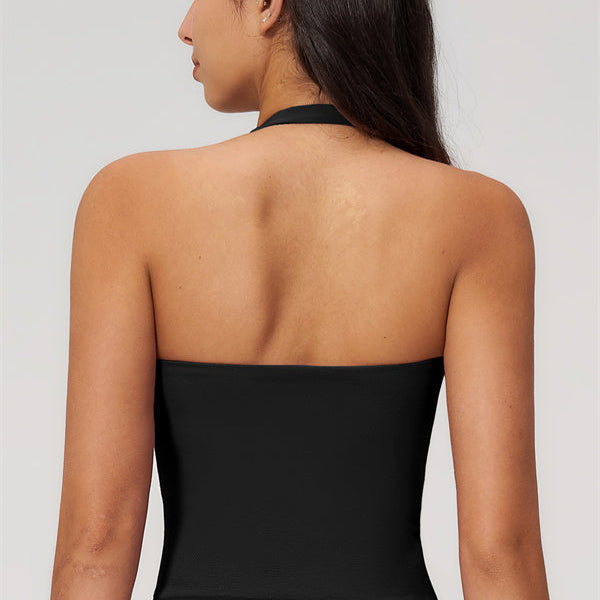 The Empower Halter Crop Top