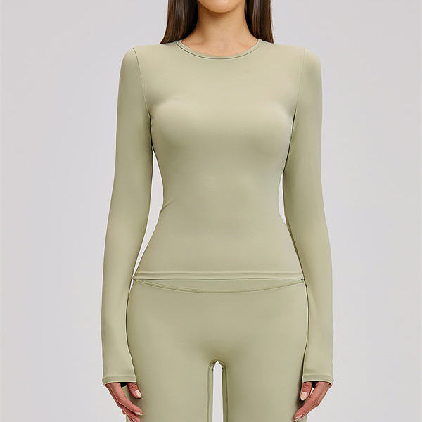 The Dynamic Long Sleeve T-shirt Straight Leg Pants 2-Piece Set