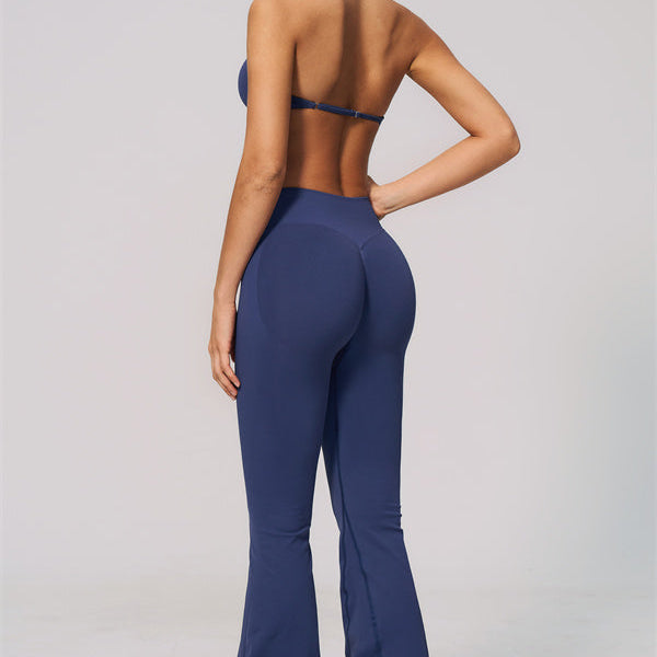 The Velvetine Sports Bra Flared Leggings 2-Piece Set
