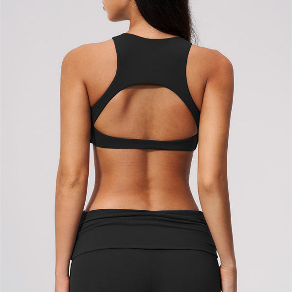 The Twirl Open Back Sports Bra Shorts 2-Piece Set