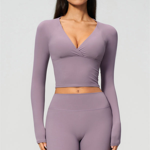 The Lox Long Sleeve Crop top Leggings 2-Piece Set