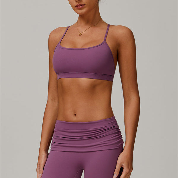 The Juno Star Sports Bra Flared Leggings 2-Piece Set