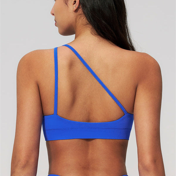 The Empower One-Shoulder Sports Bra
