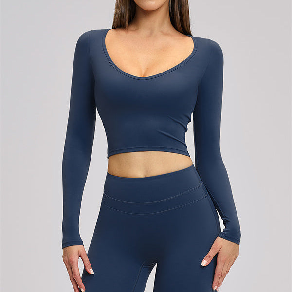 The Stride Long Sleeve T-shirt Flared Leggings 2-Piece Set