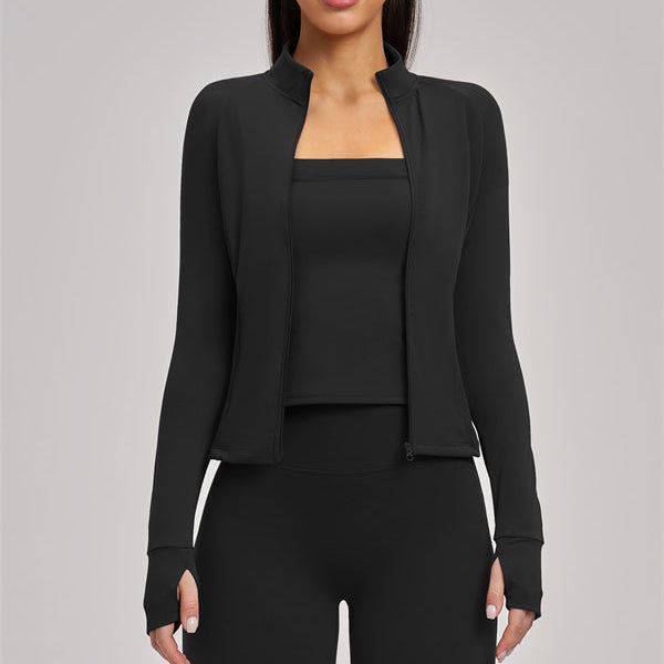 The Swoon Jacket Tank Top Flared Leggings 3-Piece Set