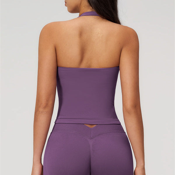 The Empower Halter Crop Top Shorts 2-Piece Set
