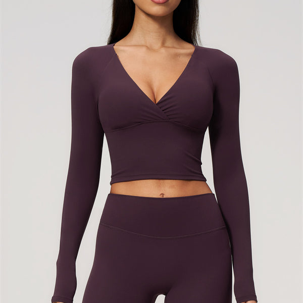 The Lox Long Sleeve Crop top Leggings 2-Piece Set
