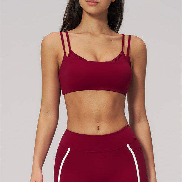 The Clarity Dual Strap Sports Bra Shorts 2-Piece Set