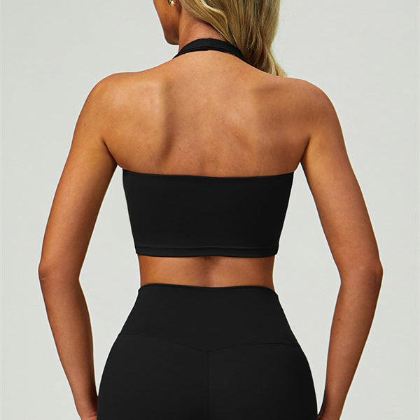 The Elixir Halter Crop Top Shorts 2-Piece Set
