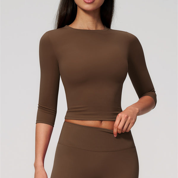The Natalia Half-Sleeve Top Shorts 2-Piece Set