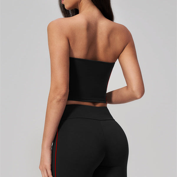 The Breathe Tube Top Capri Leggings 2-Piece Set
