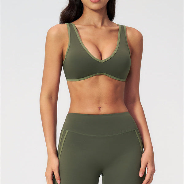 The Evoke Sports Bra Straight Leg Pants 2-Piece Set