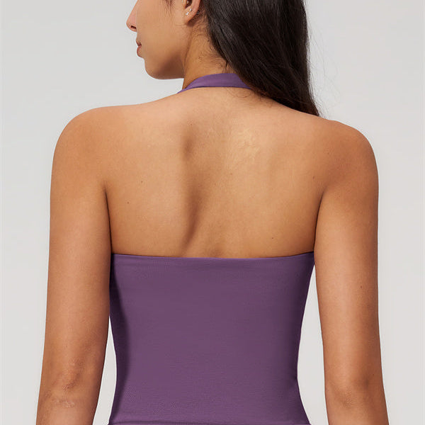 The Empower Halter Crop Top