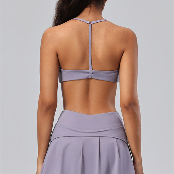 The Velora Sports Bra Skirt 2-Piece Set