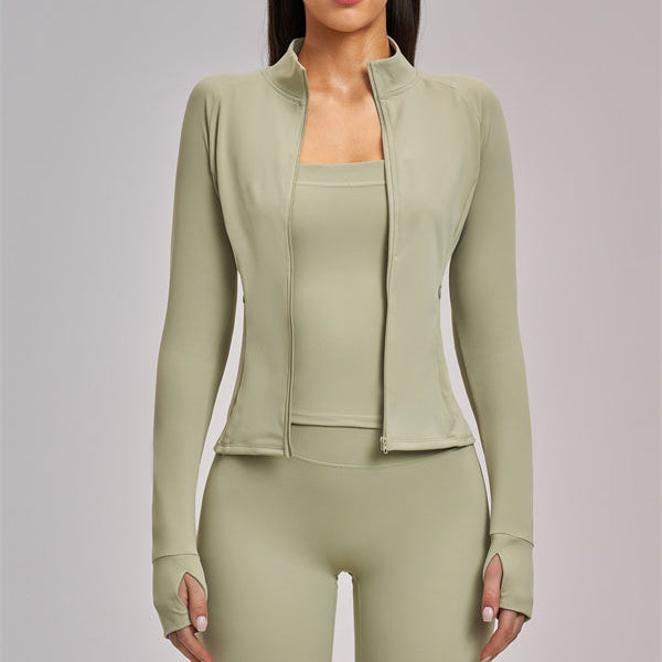 The Swoon Jacket Tank Top Flared Leggings 3-Piece Set