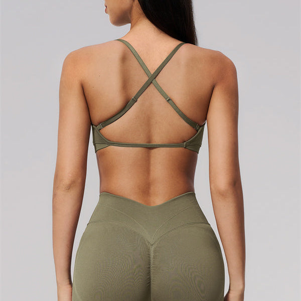 The Camille Sports Bra Shorts 2-Piece Set