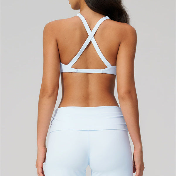The Daring Sports Bra Straight Leg Pants 2-Piece Set