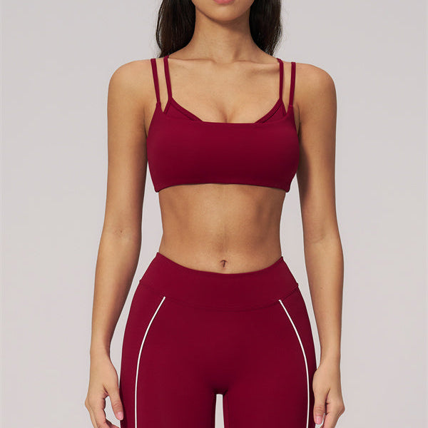 The Clarity Dual Strap Sports Bra Leggings 2-Piece Set