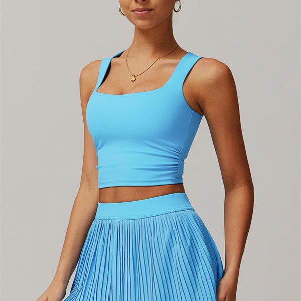 The Balance Crop Top Tennis Skirt 2-Piece Set