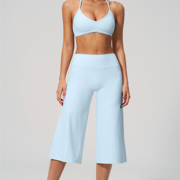 The Nexus Sports Bra Wide-Leg Crop 2-Piece Set