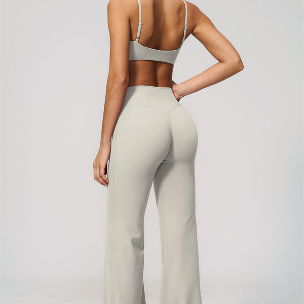 The Zura Sports Bra Flared Leggings 2-Piece Set