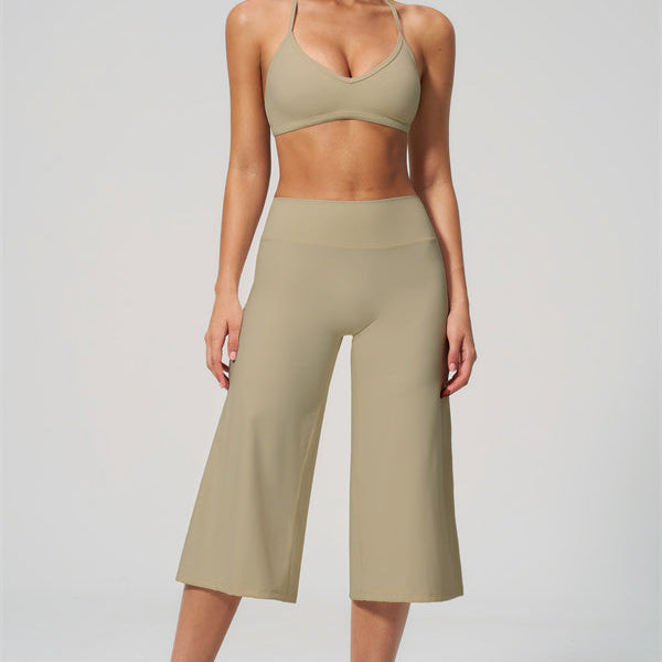 The Nexus Sports Bra Wide-Leg Crop 2-Piece Set