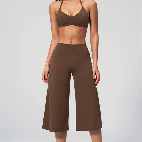 The Nexus Sports Bra Wide-Leg Crop 2-Piece Set